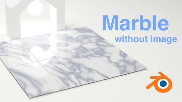 How To Make Marble Tiles In Blender (Without Using Image Texture)