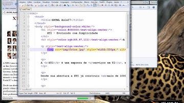 Universidade XTI - XHTML - 10 - Edição de Imagens - Parte1