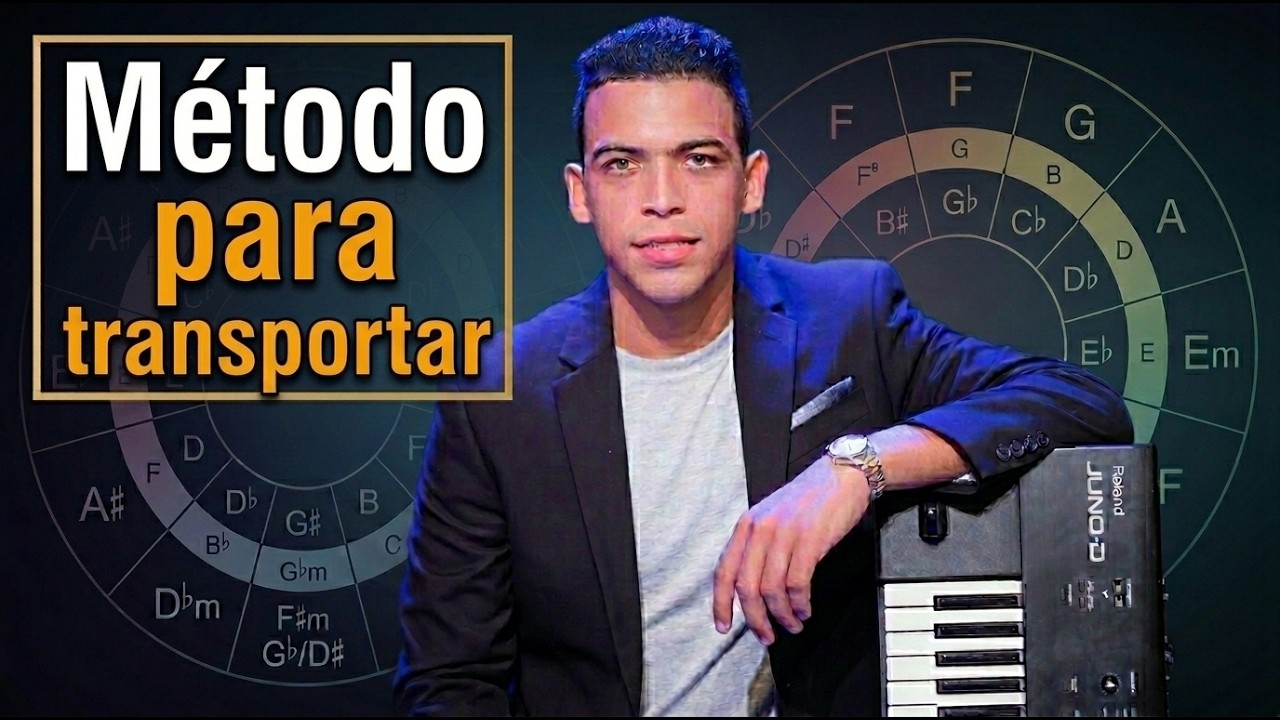 Pasos para transportar armonía en el piano. Método para transportar Armonía como profesional.
