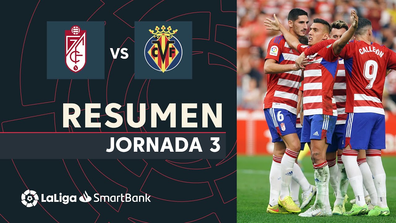 Resumen de Granada CF vs Villarreal B (3-0) - YouTube