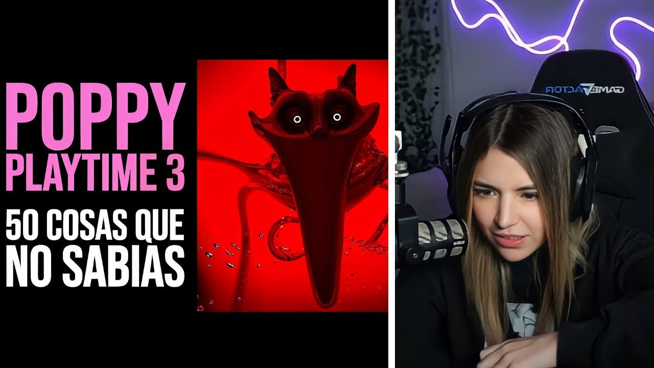 RIVERS REACCIONA A POPPY PLAYTIME CHAPTER 3: 50 COSAS QUE NO SABÍAS ...