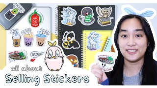 [How To] Make, Price, Package, and Sell Vinyl Stickers || EmiiCreations