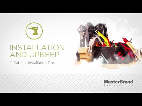 How to Install Cabinets: 11 Cabinet Installation Tips | MasterBrand Cabinets