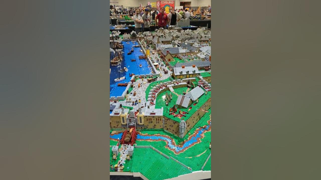 La forteresse de Louisbourg, au Cap-Breton, prend vie en Lego