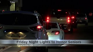 Onalaska High School honors seniors with Friday night lights