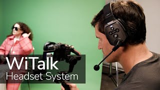 Enhance Team Communication with WiTalk Headset | Full Duplex Wireless Intercom System