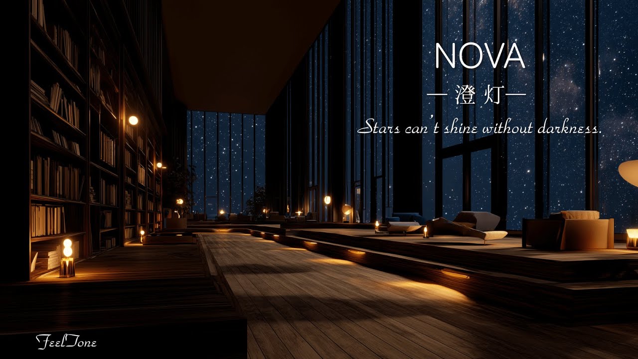 【Piano BGM】澄んだ灯りの夜に｜NOVA – 澄灯｜勉強・読書・リラックス