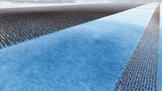 20.000 Laser Knights vs 200.000 Werewolves | Ultimate Epic Battle Simulator 2 screenshot 2