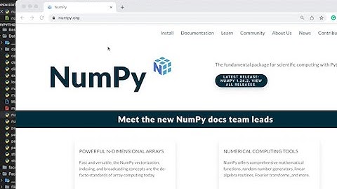 Intro to Numpy Part 1