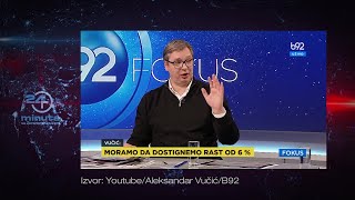 Vučić u gostima kod gospodina Fokusa. Ne Fikusa, Fokusa. | ep232deo04