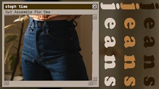 let's make some jeans | sew with me