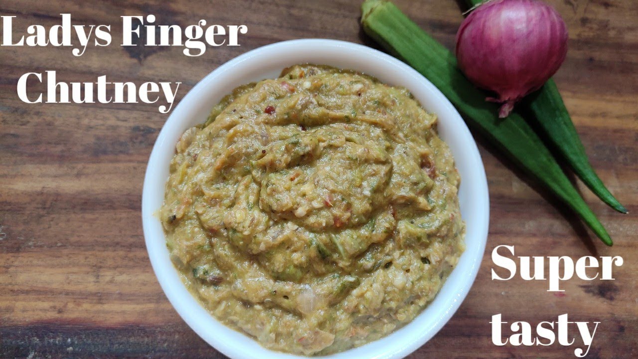 Ladys Finger Chutney/ Chutney recipes/ బె0డకాయతో ఇలా పచ్చడి చేస్కో0డి