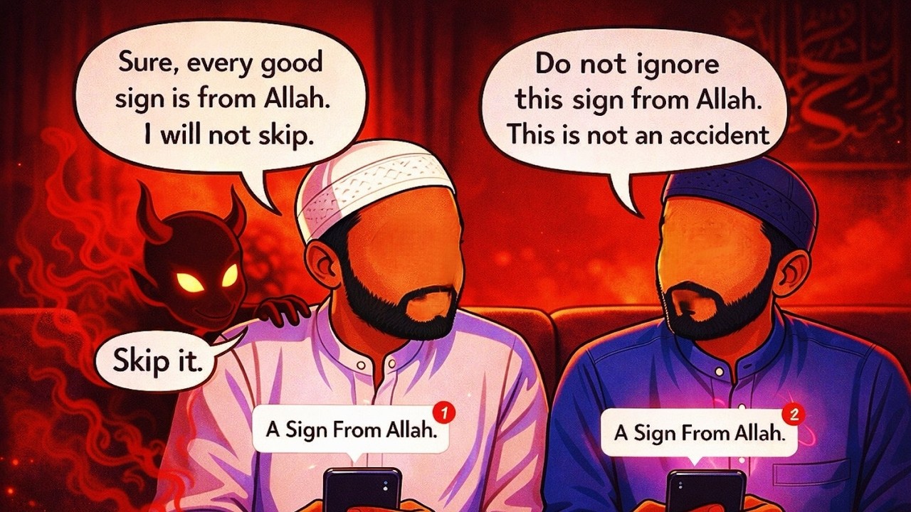 Если вас застанет этот знак от Аллаха, значит, пришло время его принять.