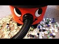 VACUUMING MARBLES with Red HENRY THE HOOVER ~ Very Loud Vacuuming Sound Video