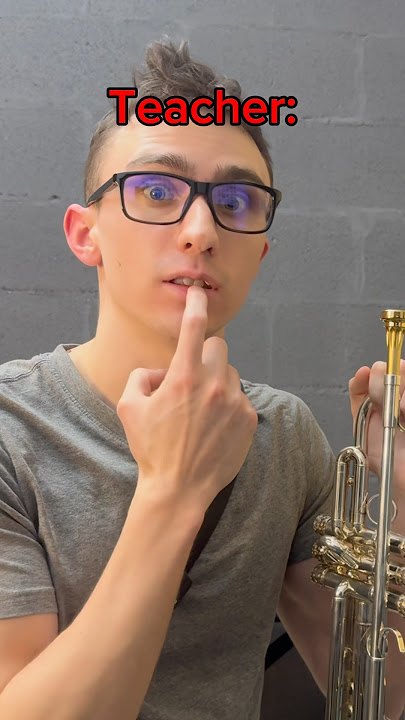 Play high notes in 35 seconds #musician #trumpet #trombone #marchingband  #band #brass
