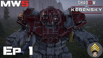 MechWarrior 5: Mercenaries (Shadow of Kerensky) Ep 1 - A Full Scale Invasion