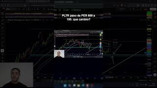 PLTR: de PER 600 a PER 150 #pltr #palantir  #bolsa