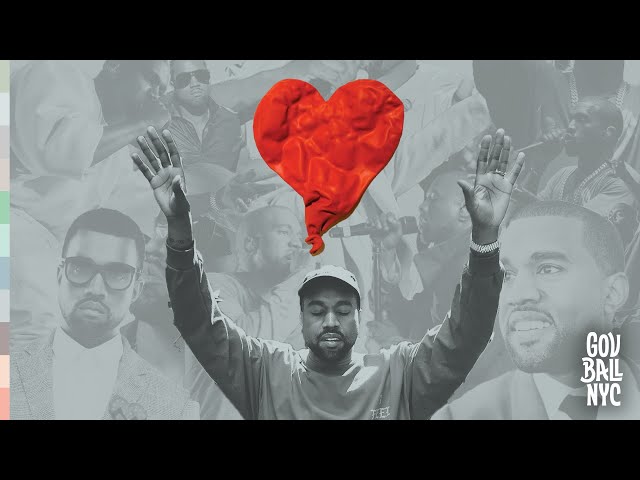 Watch KANYE WEST - Heartless Live at GOV BALL 2013 class=