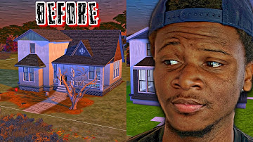 How I Would Renovate This FIXER UPPER In The Sims 4