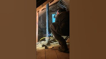 Vent Stack Removal 🛠️🏡 #plumbinglife #plumber #shorts #shortvideo #hafkeplumbing