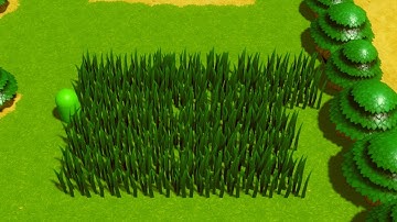 Unity中实现草地动态检测