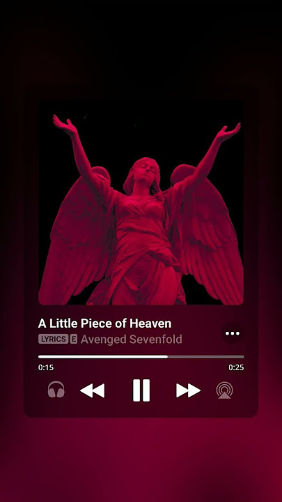 nada dering a little piece of heaven A7x