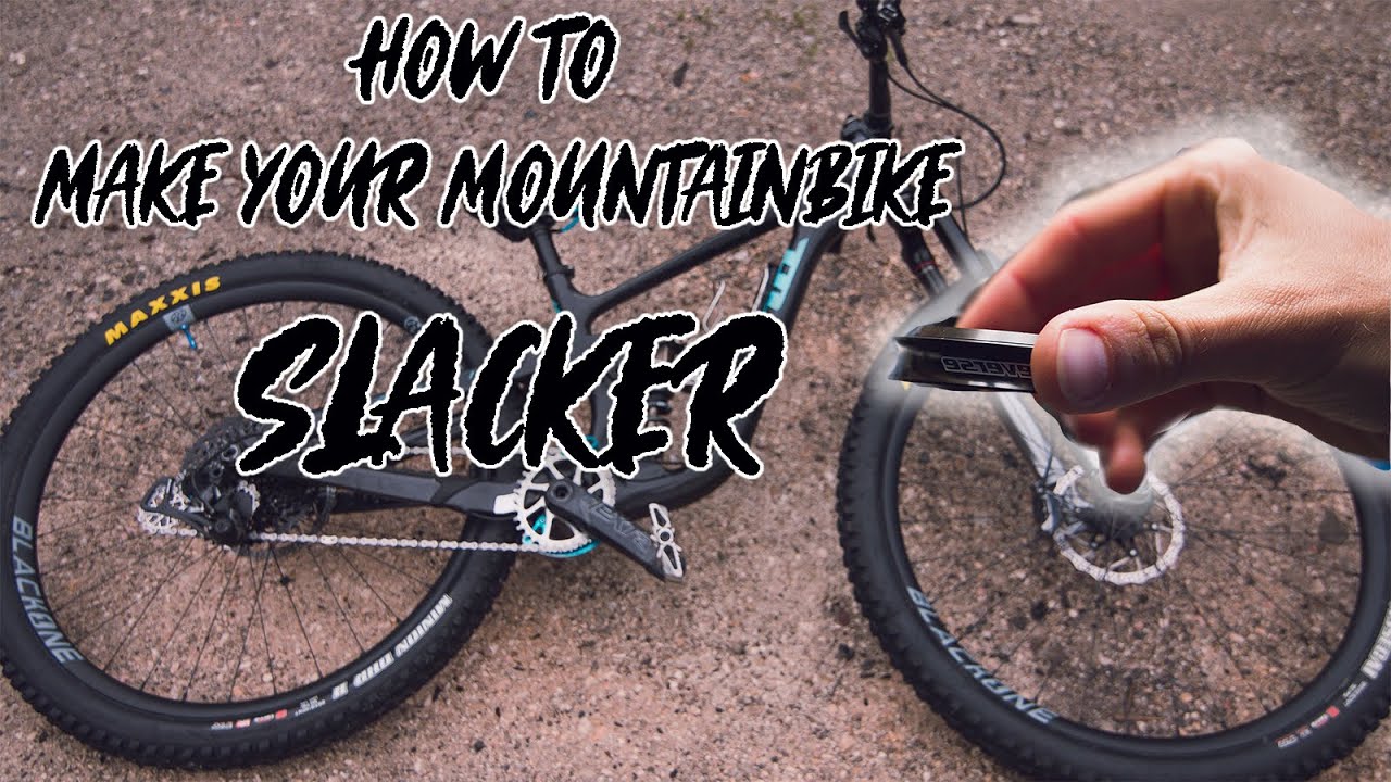 How to make your bike slacker with a Reverse Components Angle Spacer 