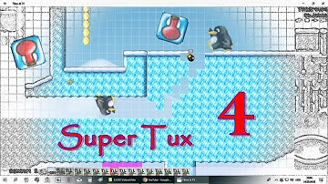 Super Tux 0.5.1 "Oliver W3" making Level (part 4/6)