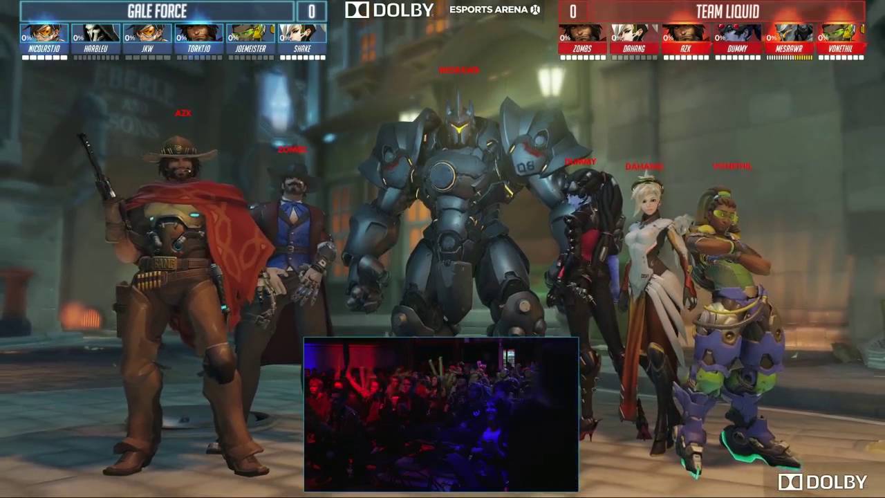 Agents Rising Presented by Dolby - Team Liquid vs Gale Force - Overwatch
