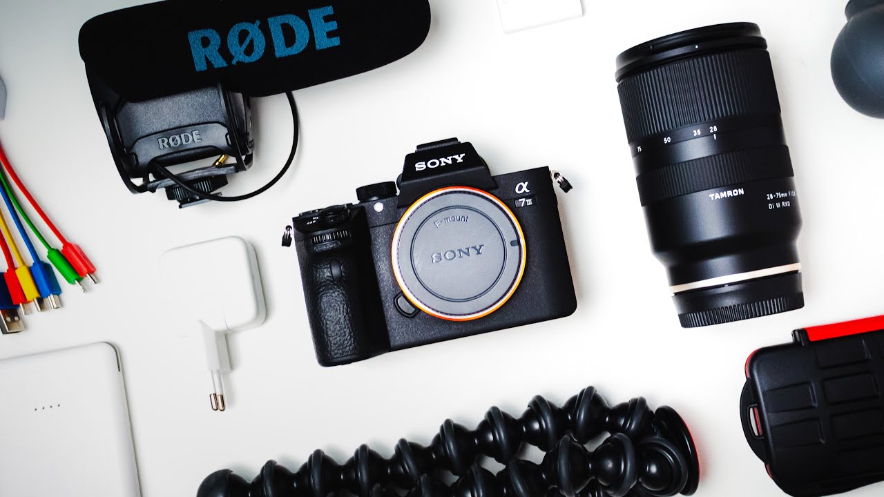 What's in my Minimalist Camera Bag Sony A7III user YouTube