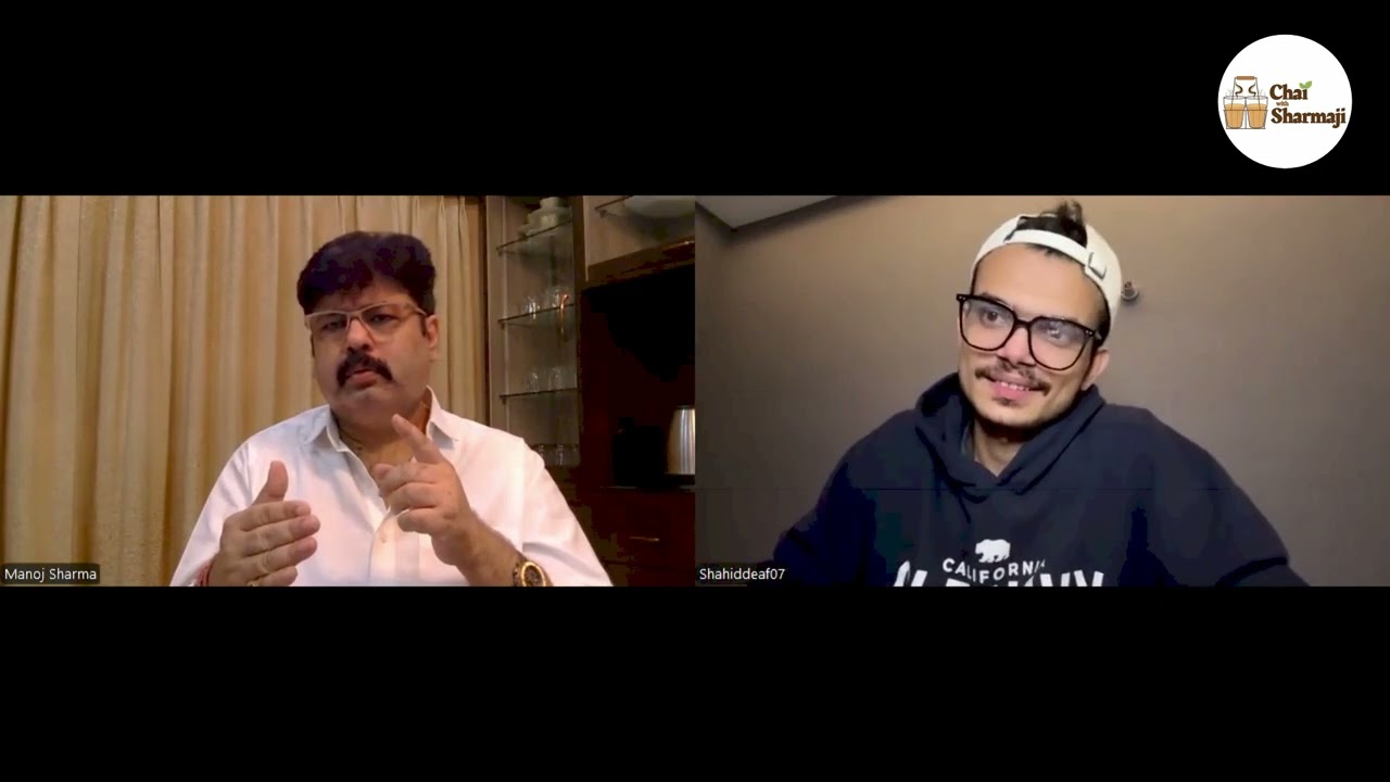 “Deaf Talk Show shahiddeaf07 & Manoj Sharma (ISL)