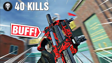 Dropping 40 Kills with the CBR4! Best CBR4(BUFF) Gunsmith Loadout/Class Setup COD Mobile! P90 CODM