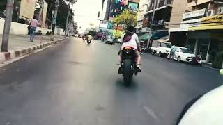 CUTE GIRL RIDING ON A BIG BIKE                          #youtubeshorts #shorts #bigbike #motorcycle