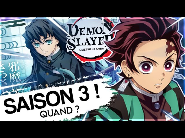 Demon Slayer saison 3 : date de sortie, streaming Netflix ou