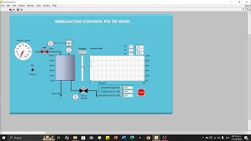 Práctica 3 - Simulación de un PID en LabView para control de nivel