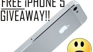 FREE IPHONE 5 GIVEAWAY!!