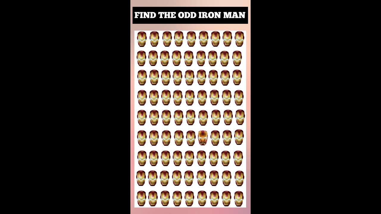 FIND THE IRON MAN | QUIZ IS LIVE