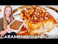 The Best Caramel Pecan Cinnamon Rolls!!