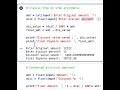 Write a program to calculate the discounted amount and final amount.