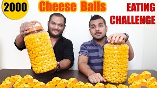 2000 CHEESE BALLS EATING CHALLENGE | Cheese Ball Eating Competition  | Food Challenge