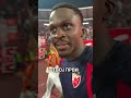 Бамба после дебија и првог гола.🔴⚪️