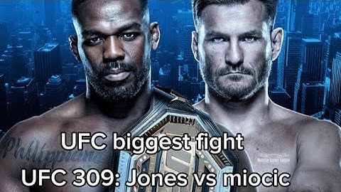 UFC 309 : countdown Jones vs miocic