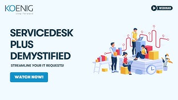 ServiceDesk Plus Demystified: Streamline Your IT Requests