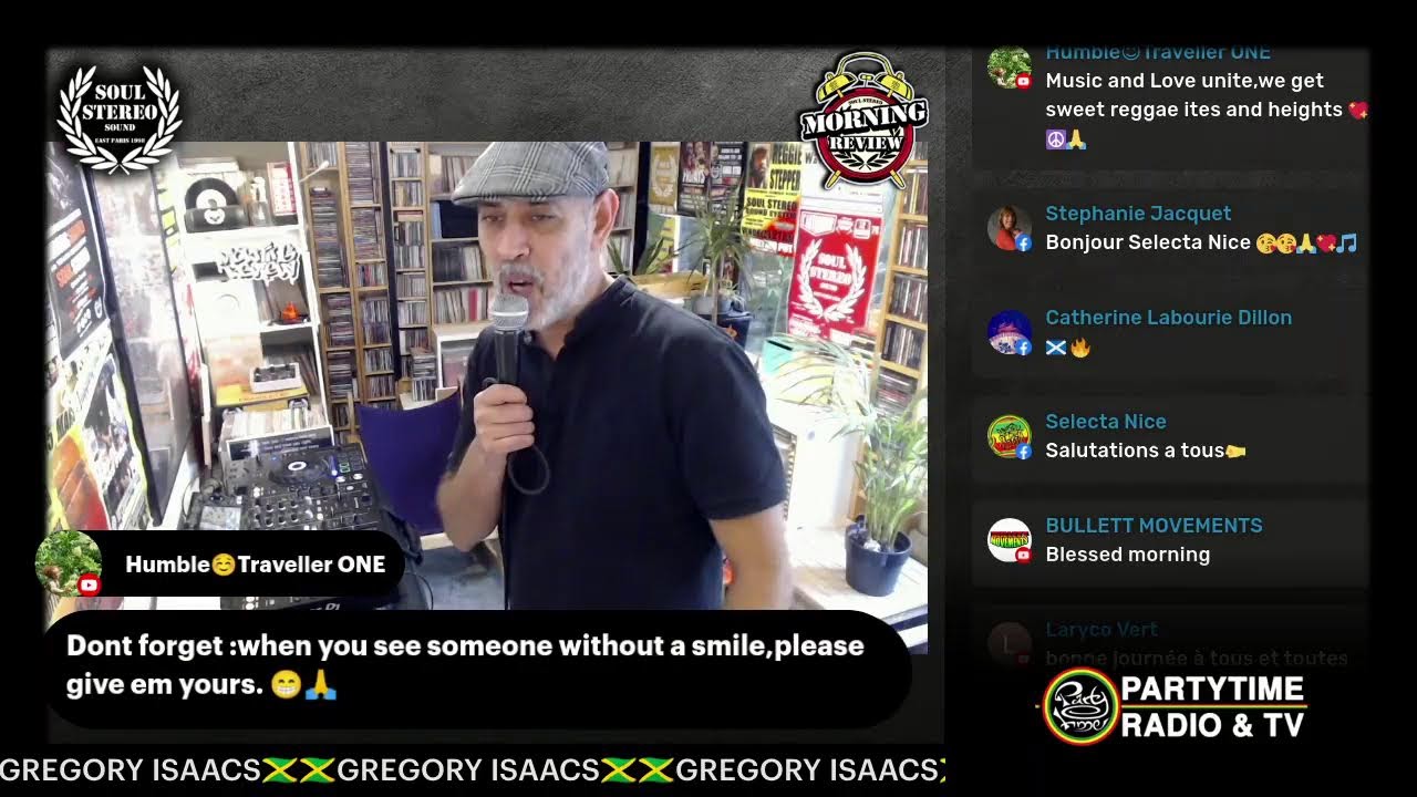 GREGORY ISAACS MORNING REVIEW