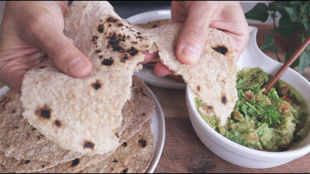 세상에서 제일 쉬운 또띠아 만들기 | 통밀 또띠아 | tofu tortilla & sweet potato tortilla | healthy+easy