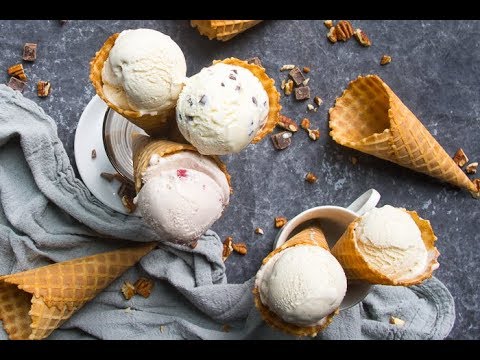 Vanilla Ice Cream Base Recipe for Home Ice Cream Makers - The Birch Cottage