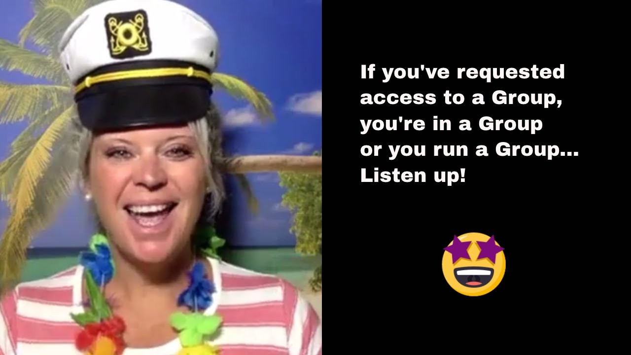 If you've requested access to a Group, you're in a Group or you run a Group, listen up.