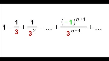convergence of an alternating series