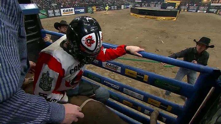 Tanner Byrne bucks off Dusty's Revenge (PBR)