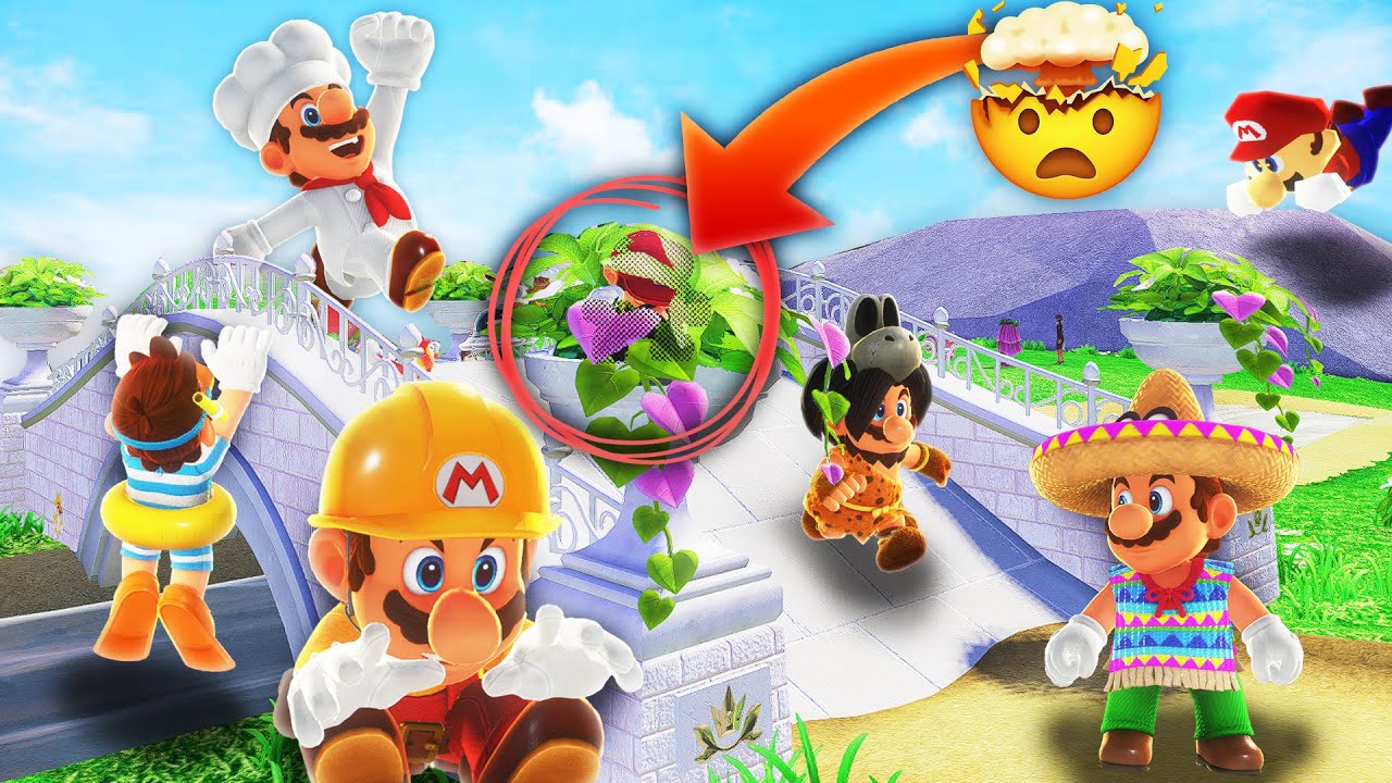 7 SPIELER konnten ihn NICHT finden! (Mario Odyssey Hide & Seek)